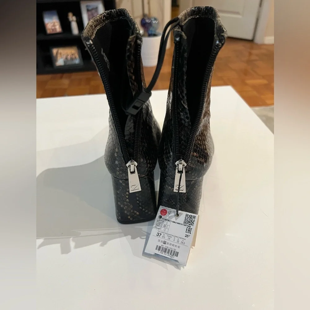 NWT Zara boots size 37 - Picture 2 of 5